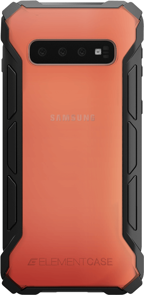 Samsung Orange Element Case Rugged Design