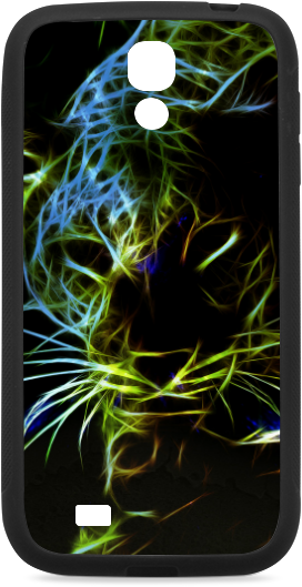 Neon Leopard Rubber Case For Samsung Galaxy S4 - Handyhülle Für Samsung Galaxy J5 Tiermotiv, HD Png Download PNG with transparent background
