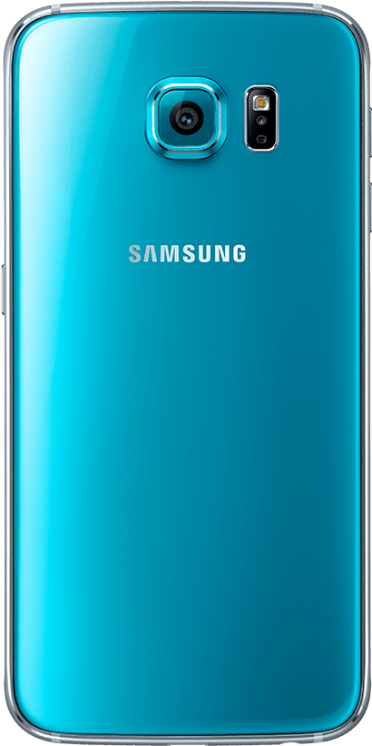 Samsung Galaxy S6 - Samsung Galaxy S6 32gb Blue, HD Png Download PNG with transparent background