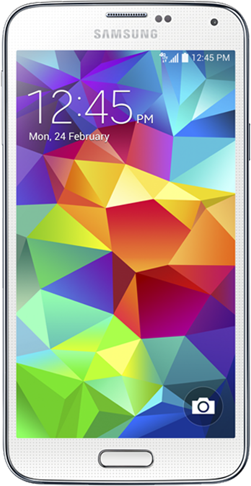 Samsung Smartphone Colorful Display