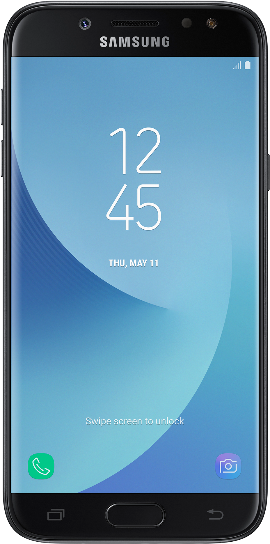 Samsung Smartphone Lockscreen Display