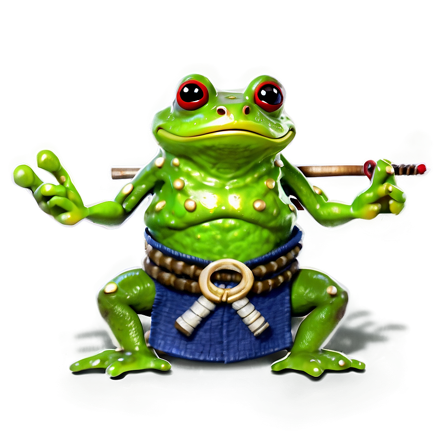 Samurai Frog Png 32