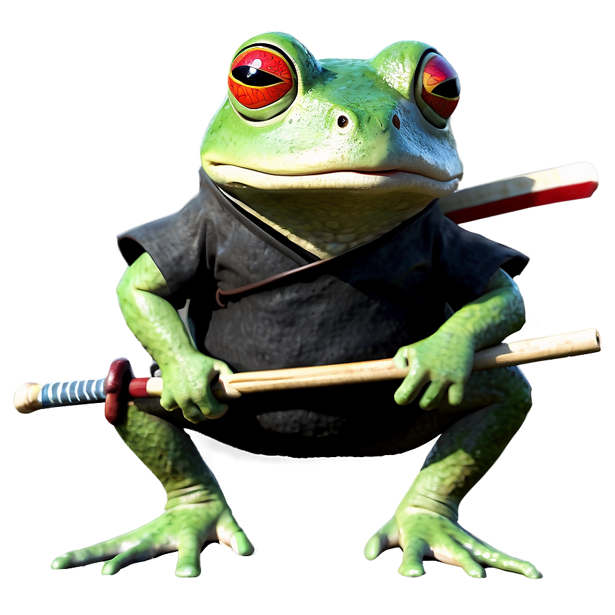 Samurai Frog Png Jnx72