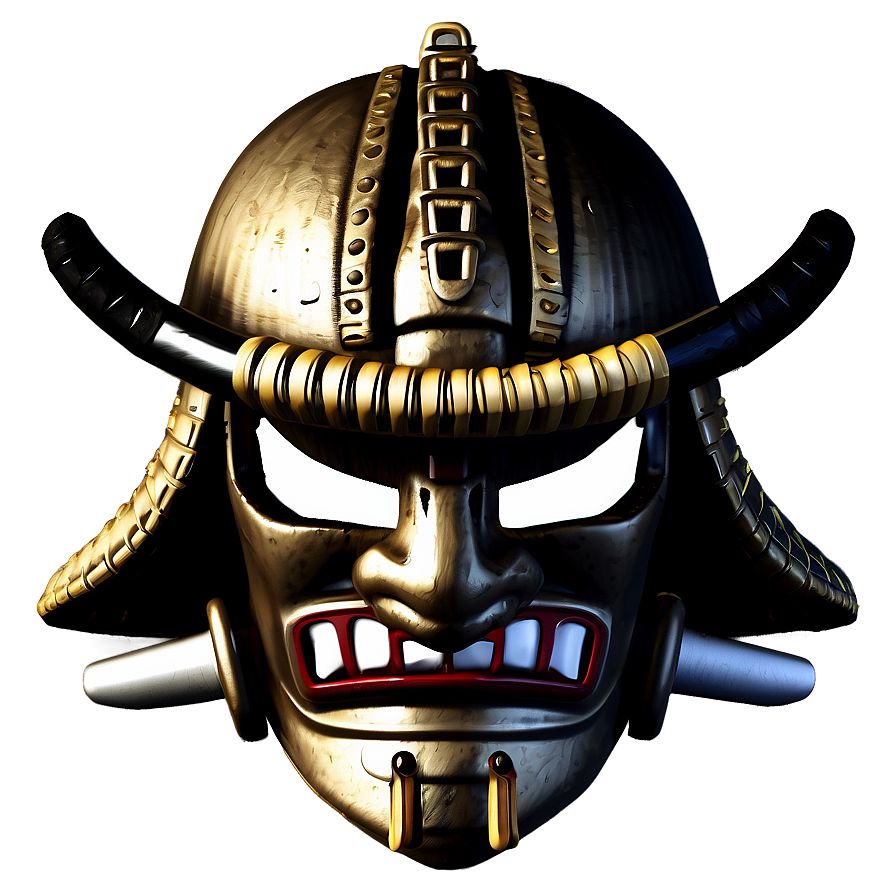 Samurai Helmet Emblem Png Jfc2