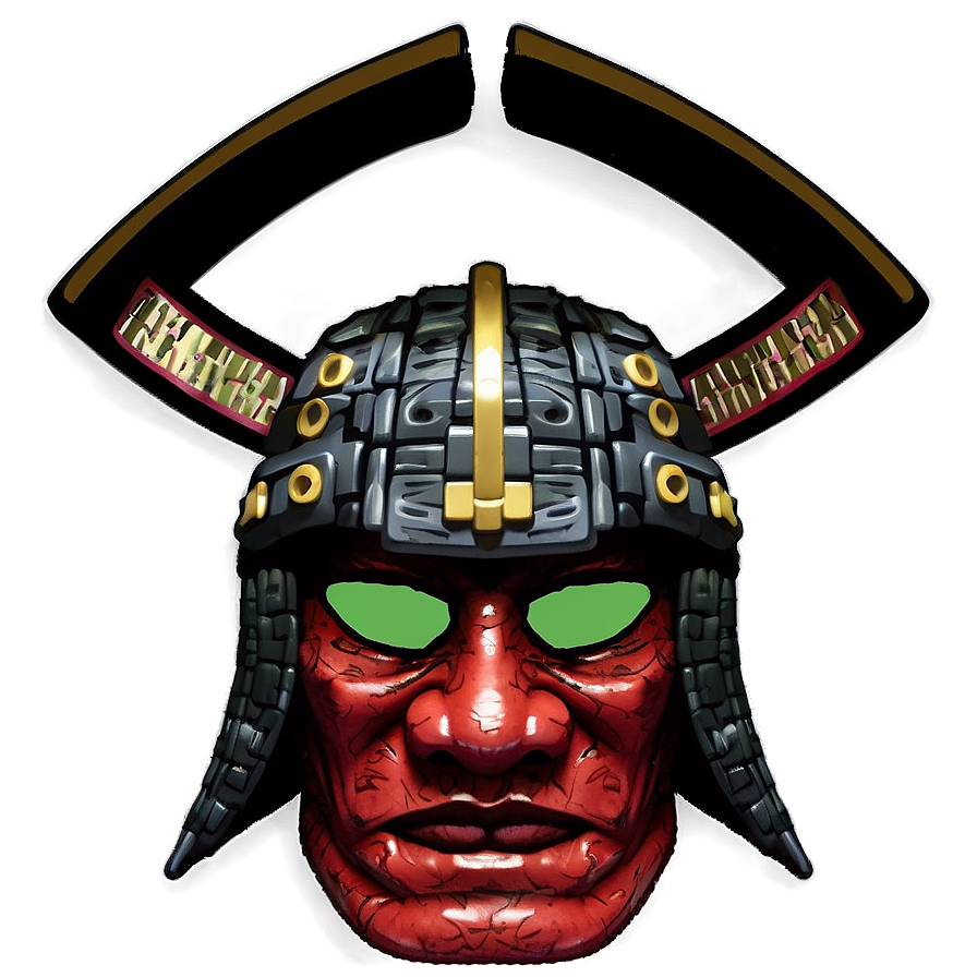 Samurai Helmet For Collection Png Vls68