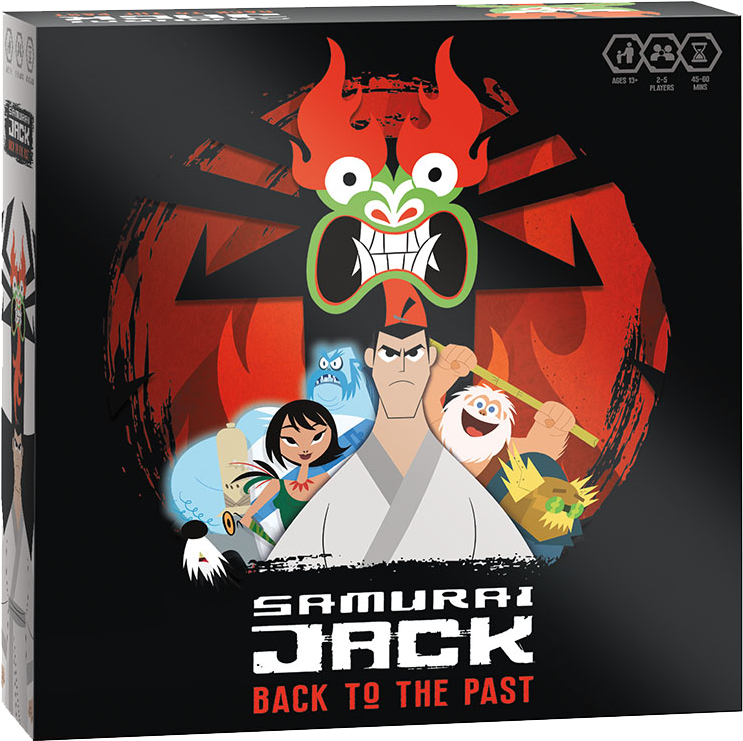 Samurai Jack Board Game Box Art