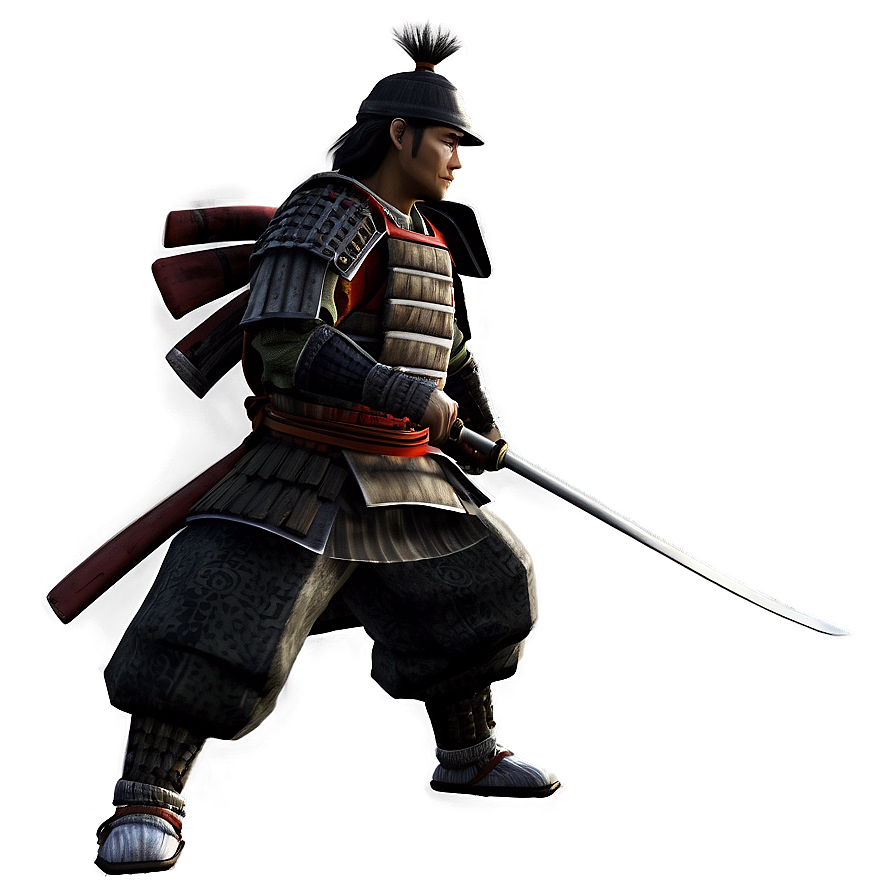 Samurai Warrior Art Png 05212024