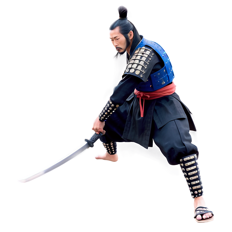 Samurai With Naginata Png 38