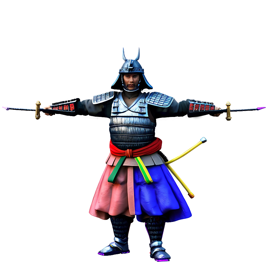 Samurai With Spear Png 58