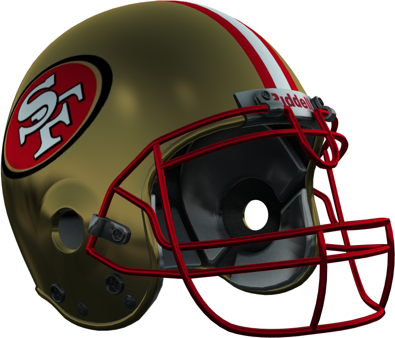 San Francisco49ers Football Helmet