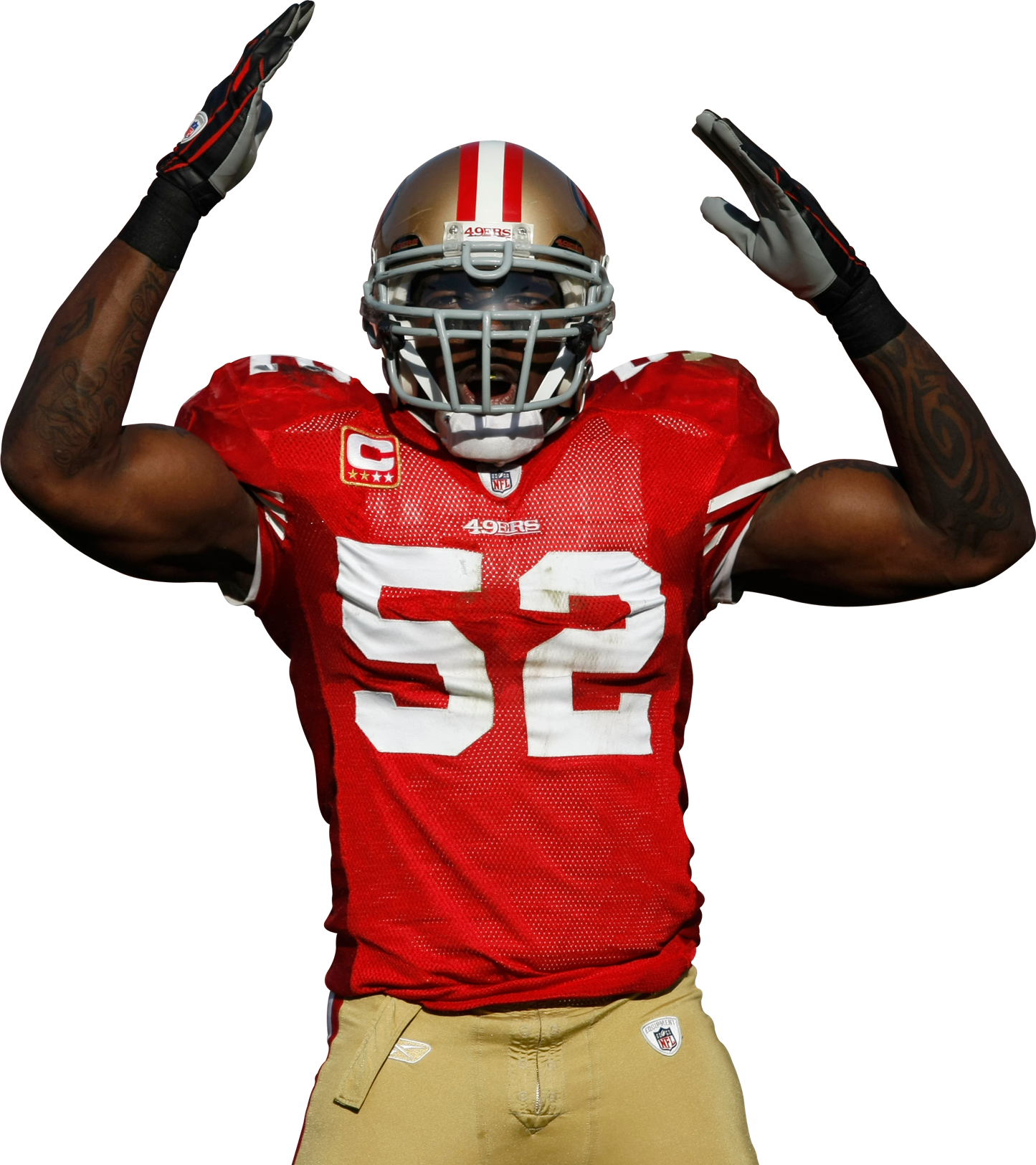 San Francisco49ers Player Pose