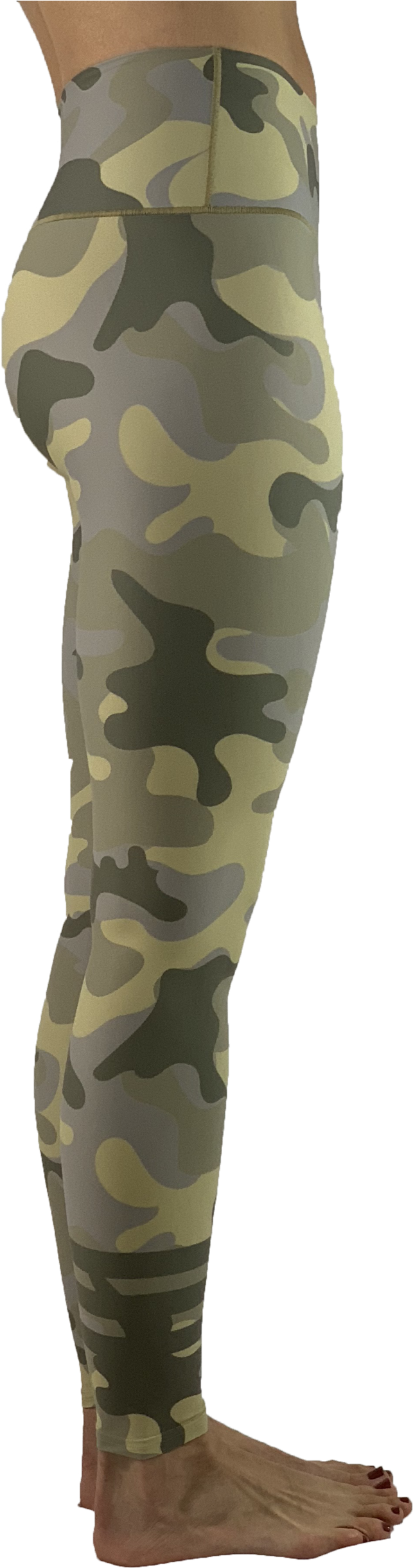 Sand Camo Yoga Pants'Class='lazyload Lazyload Fade - Tights, HD Png Download PNG with transparent background