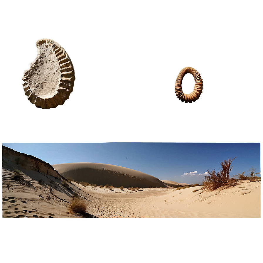 Sand Dunes And Fossil Discoveries Png Uxt