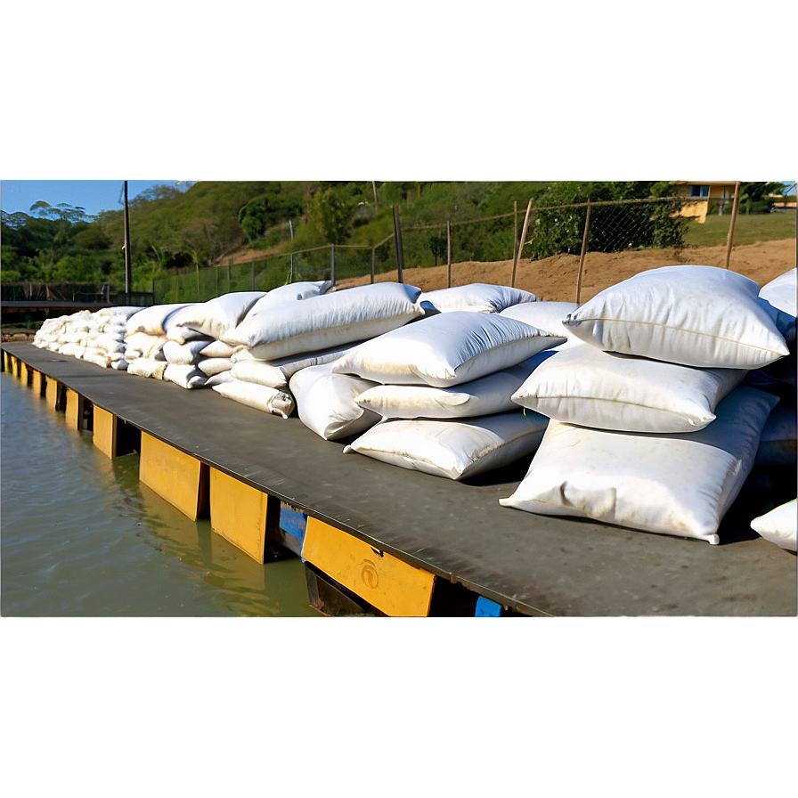 Sandbags For Flood Defence Png Rth16