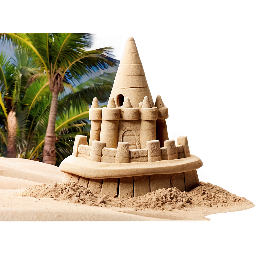 Sandcastle Artwork Png Aqe89