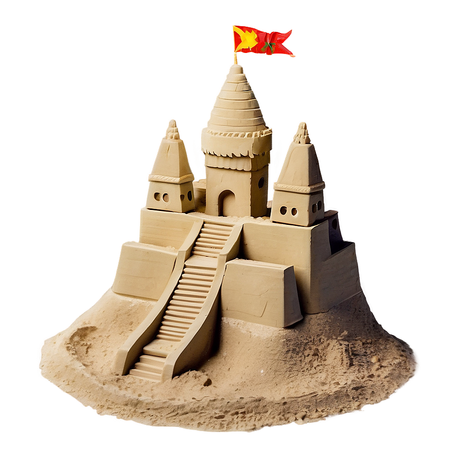 Sandcastle At Sunset Png 48