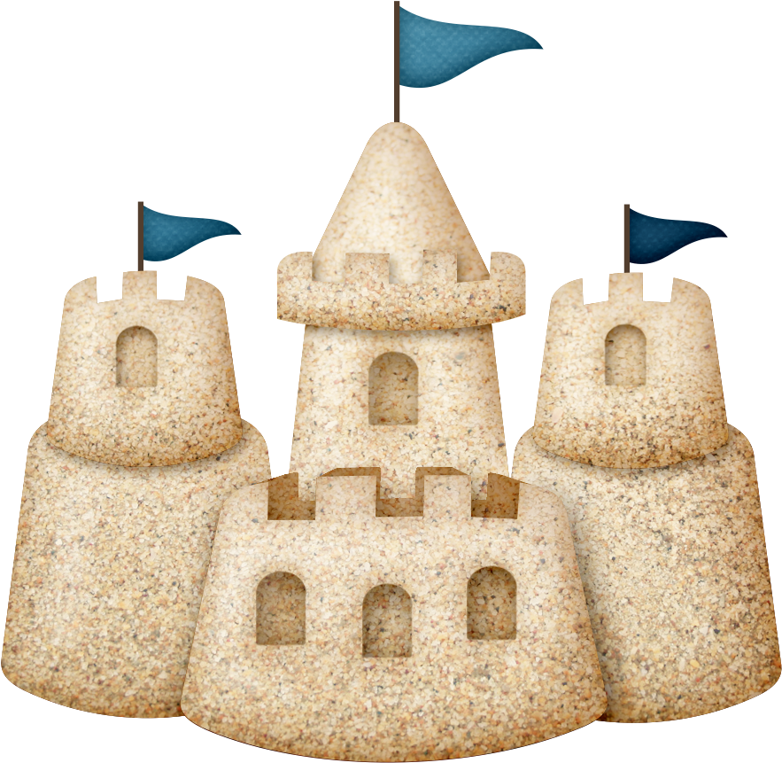 Sandcastle Illustration