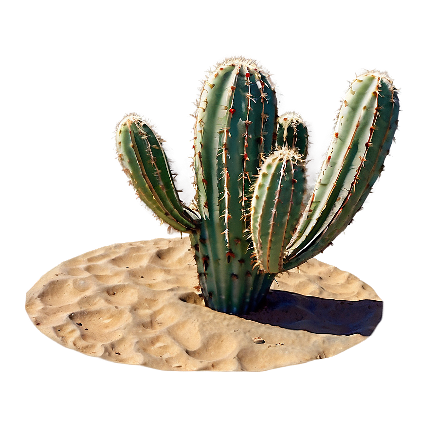 Sandy Desert Cactus Png Age