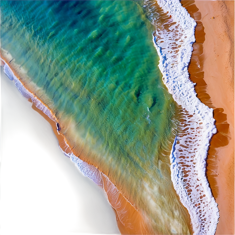 Sandy Shoreline Waves Png Lpt73