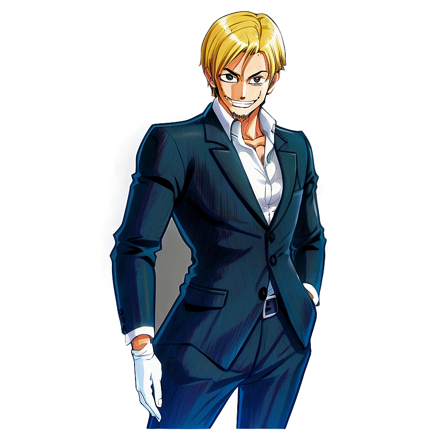 Sanji Black Leg Style Png 7