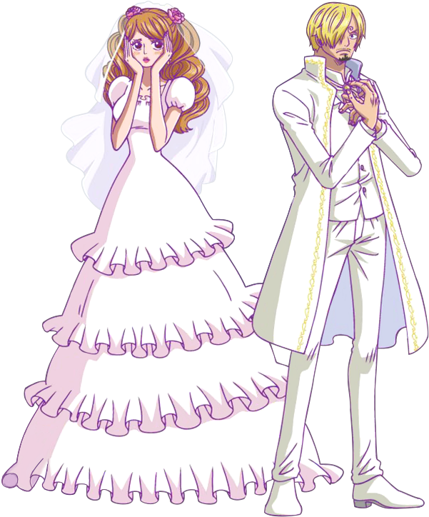 Sanji Pudding Wedding, HD Png Download PNG with transparent background