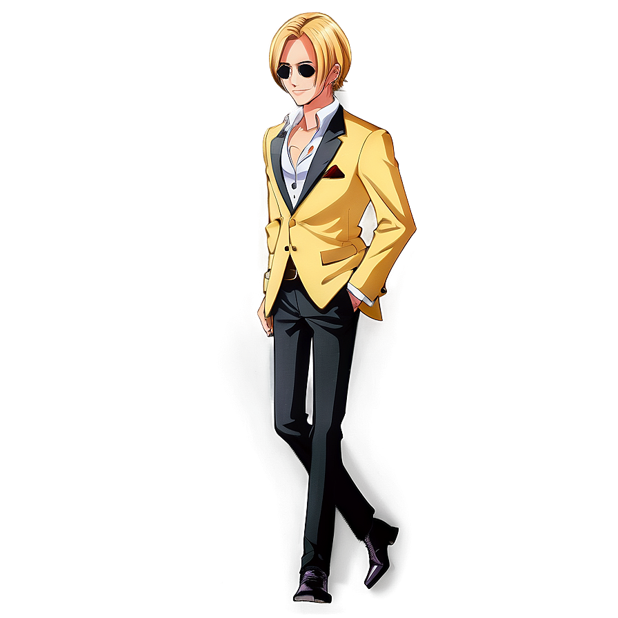 Sanji's Fashionable Looks Png 05212024