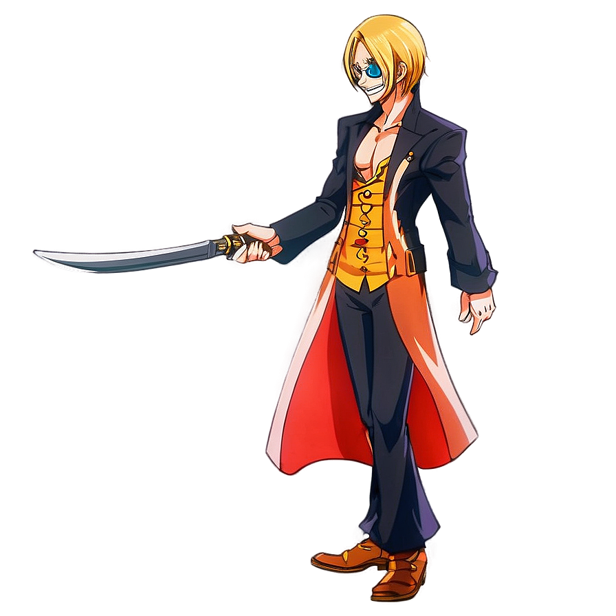 Sanji's Fiery Passion Png Ouf