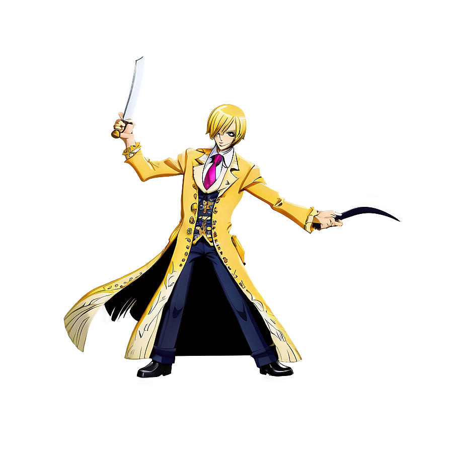 Sanji's Gentlemanly Duel Png 31