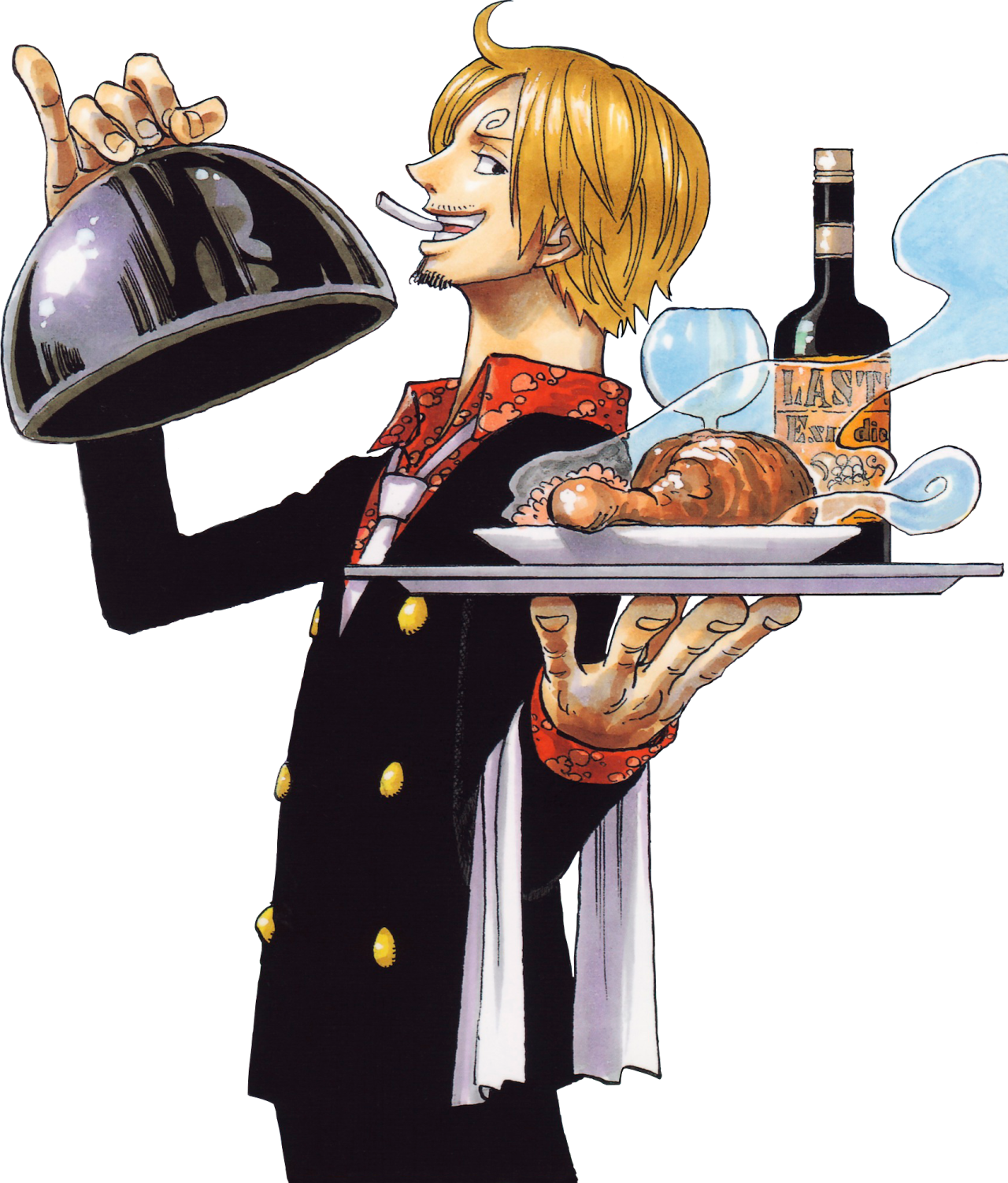 Sanji Serving Food One Piece