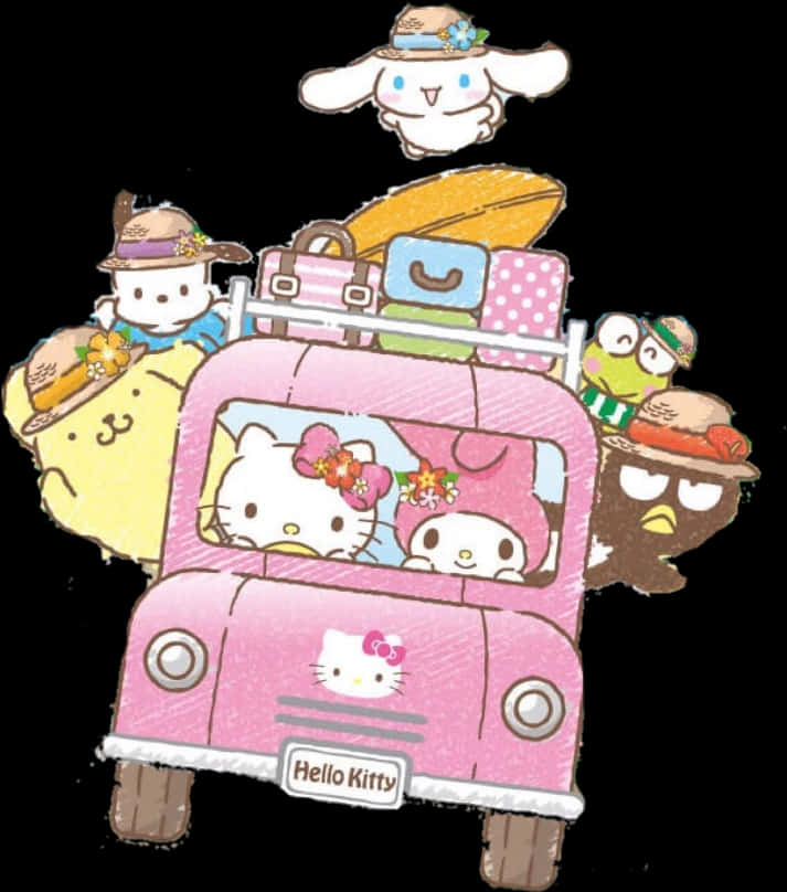 Sanrio Characters Road Trip Adventure