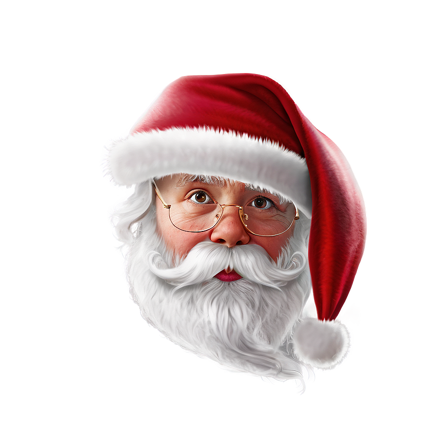 Santa Beard And Hat Png Org