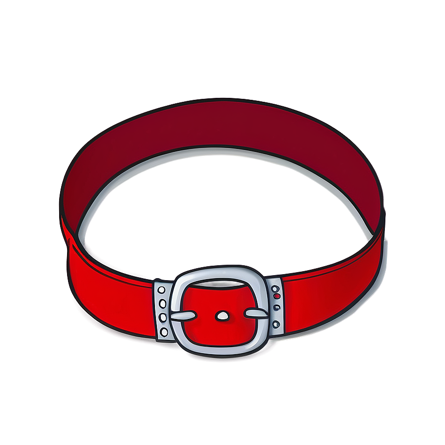 Santa Belt For Holiday Crafts Png 06282024