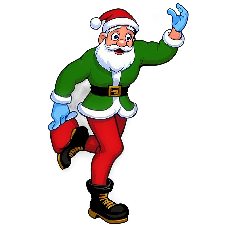 Santa Cartoon Character Png 79