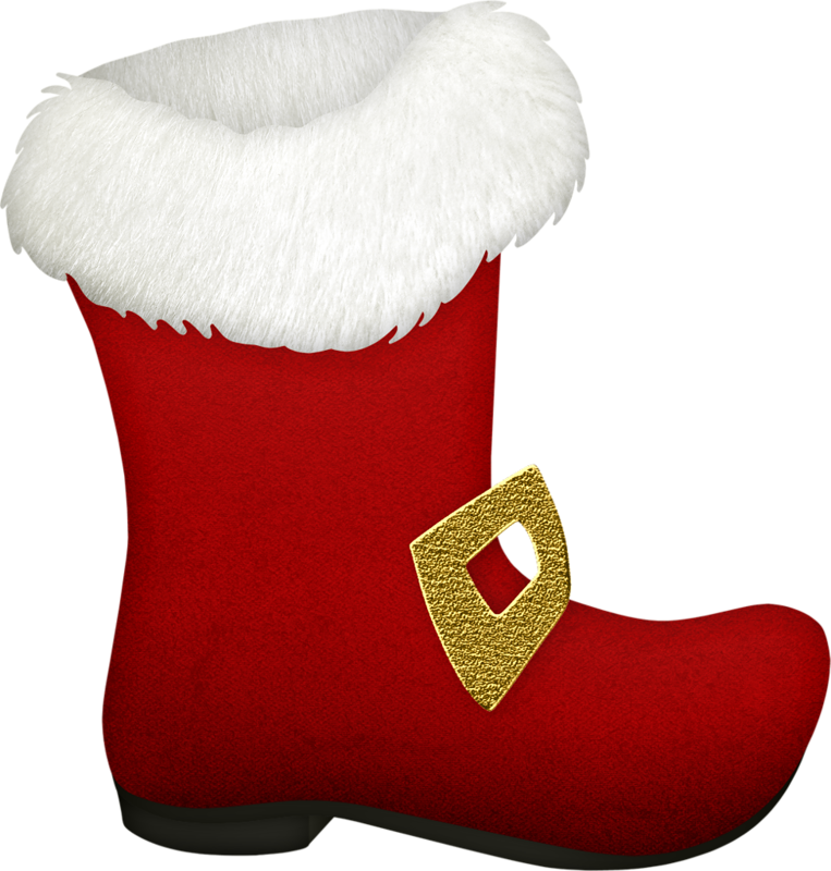 Santa Claus Boot Illustration