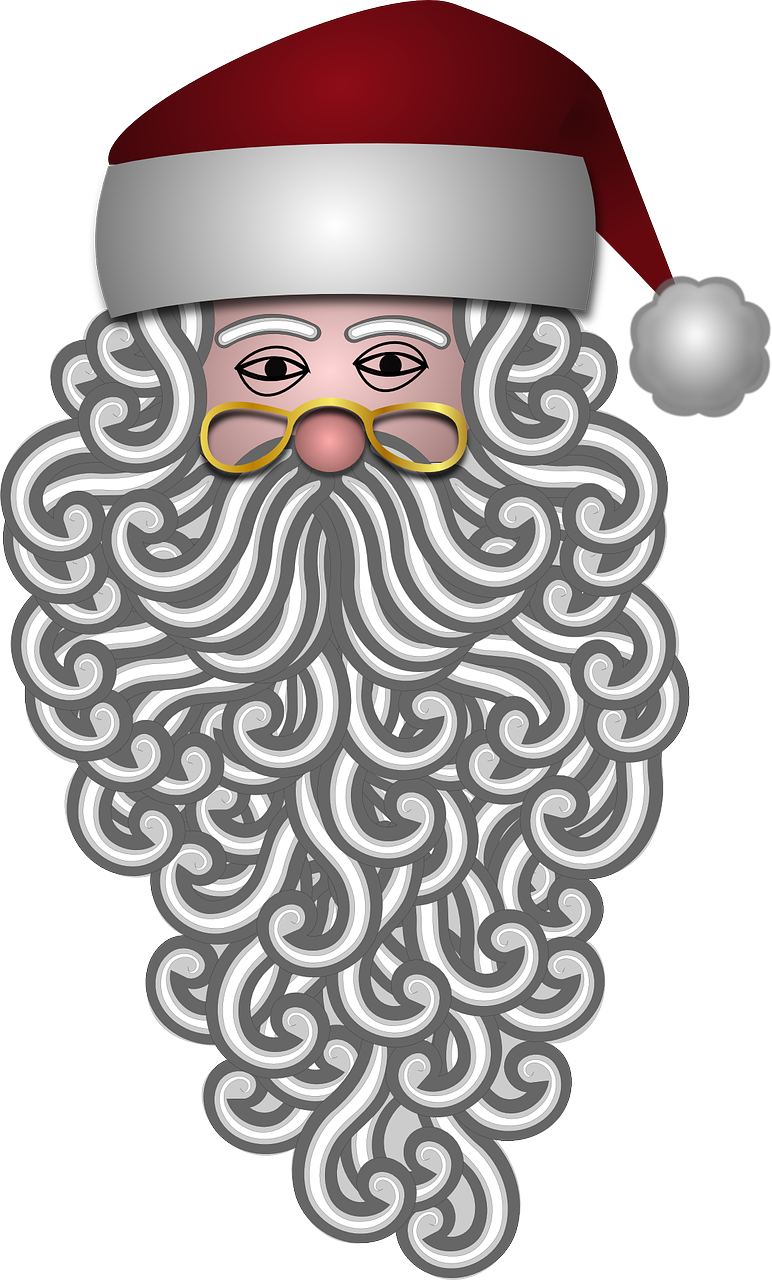 Santa Claus Cartoon Portrait