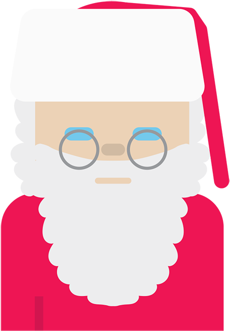 Santa Claus Cartoon Portrait