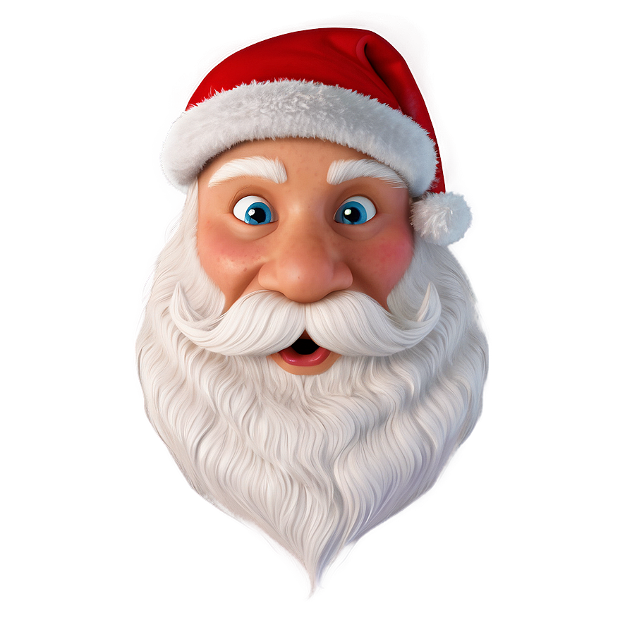 Santa Claus Face Png 05212024