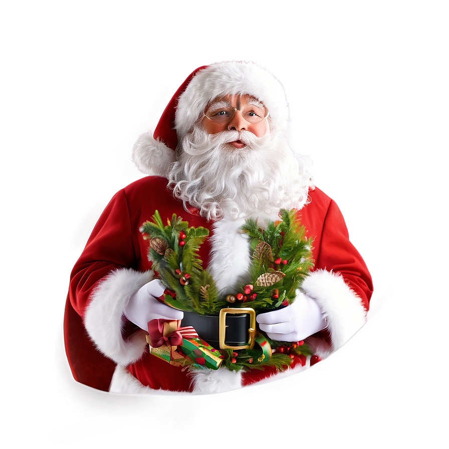 Santa Claus Greeting Png Ylm