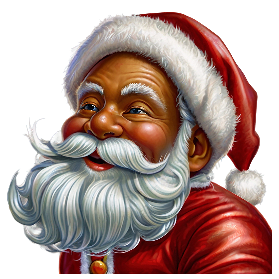 Santa Claus Illustration PNG 05212024 PNG with transparent background