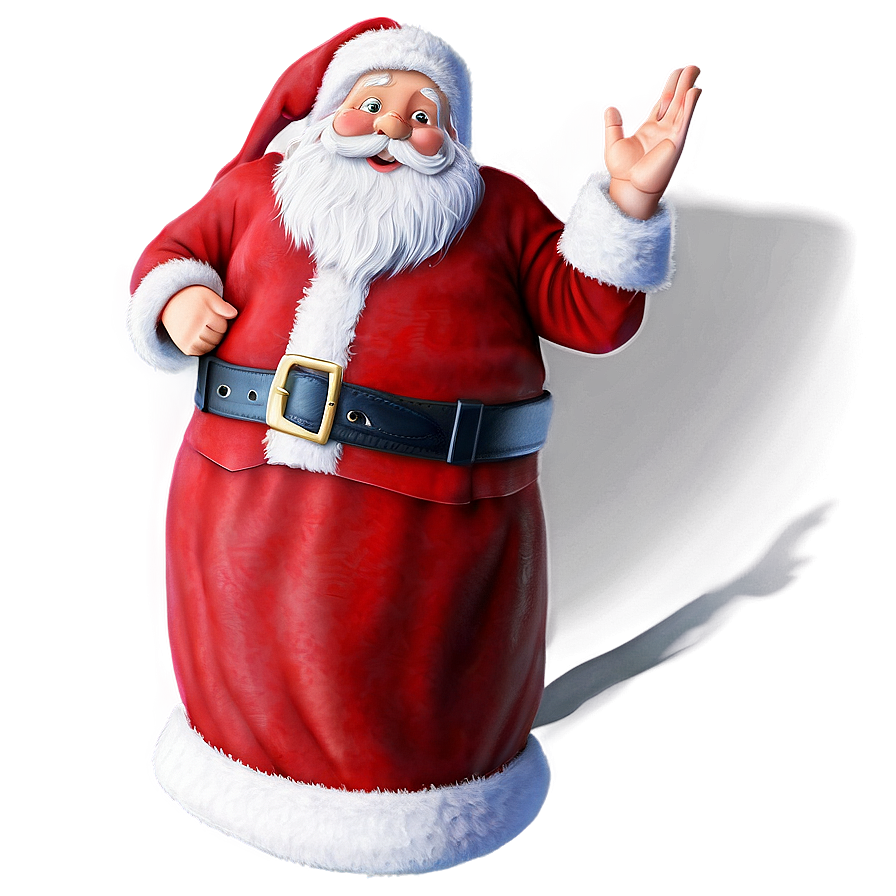 Santa Claus On Roof Png 05212024