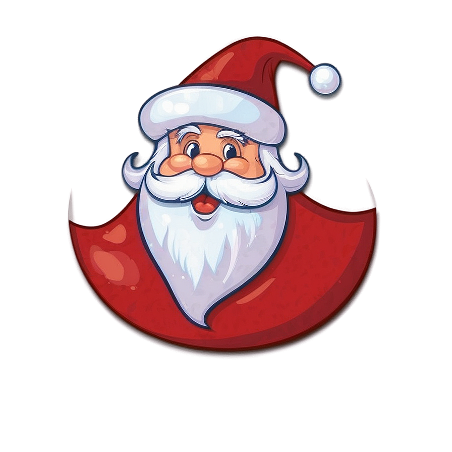 Santa Face For Holiday Decor Png 06282024