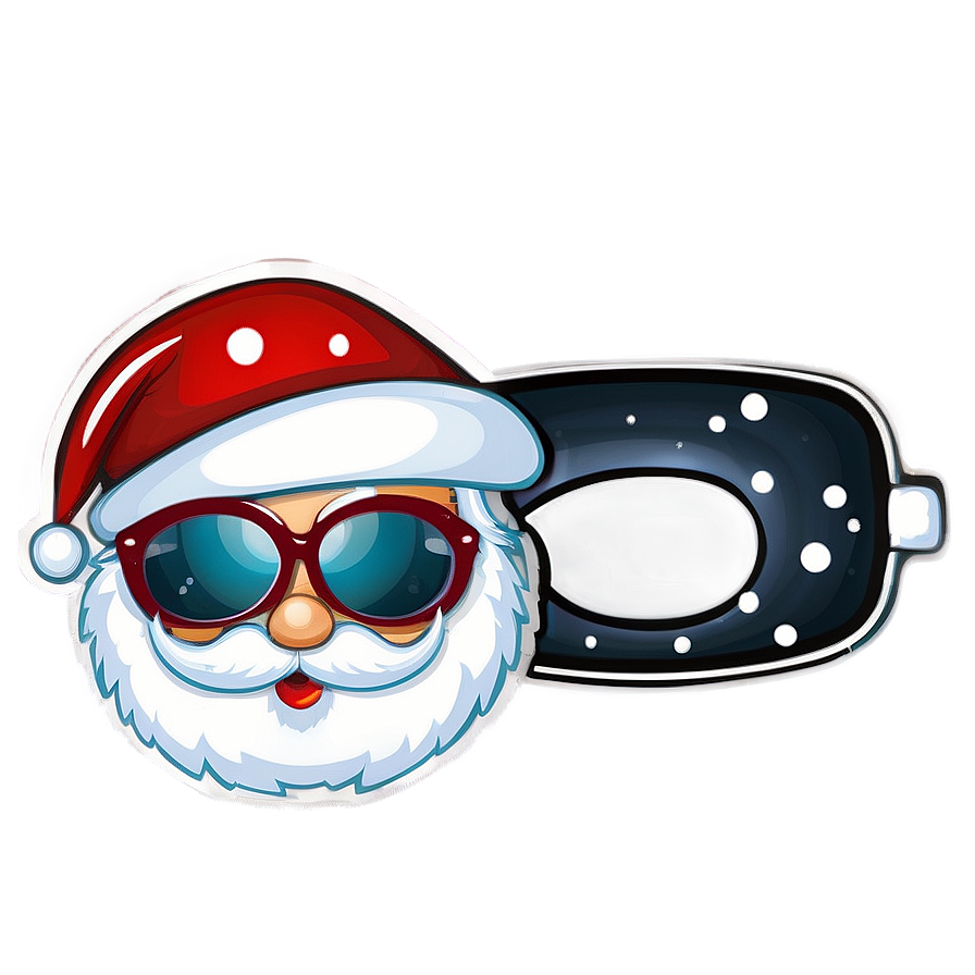 Santa Glasses Png Iyu