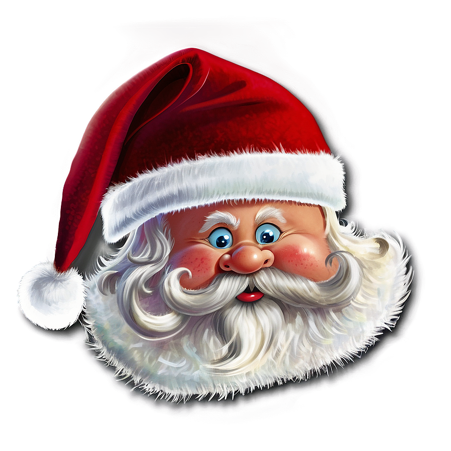 santa hat b PNG image with a transparent background, free high-resolution download