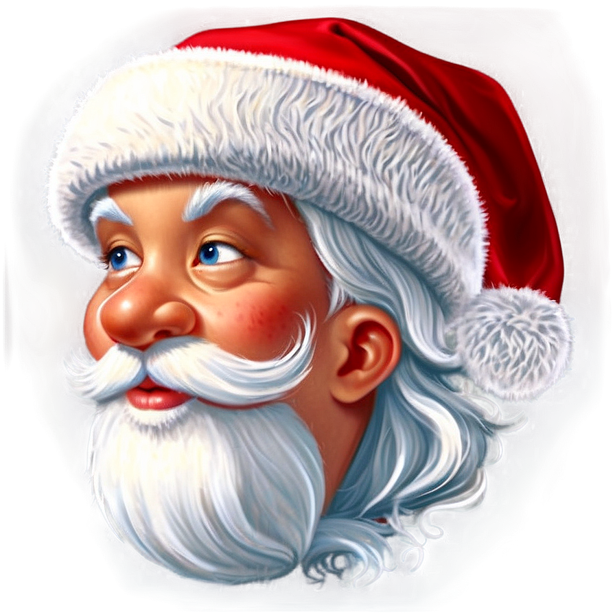 Santa Hat Cartoon Profile Png 42