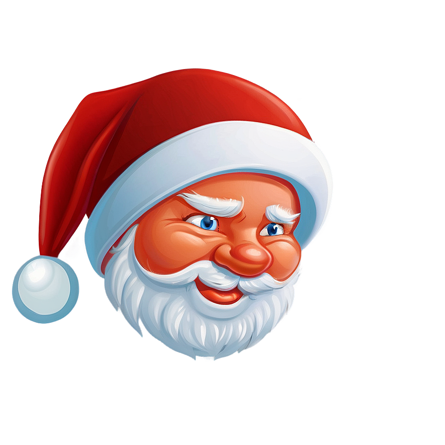 Santa Hat Cartoon Profile Png Bdq10