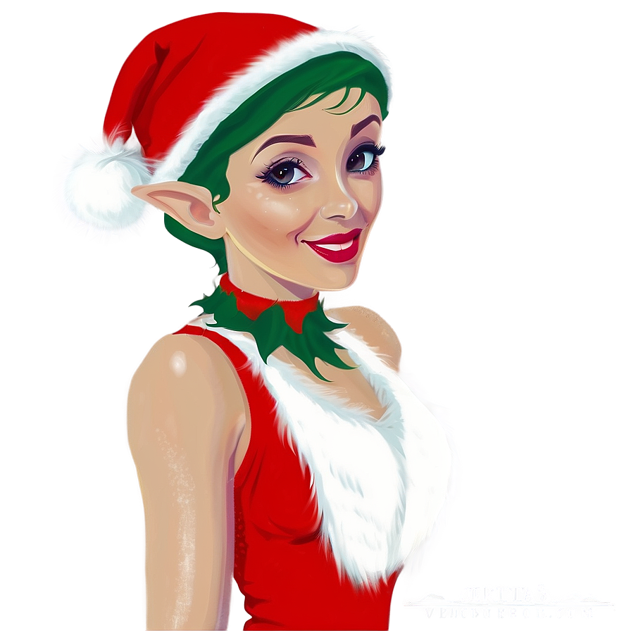 Santa's Helper Elf Png 75