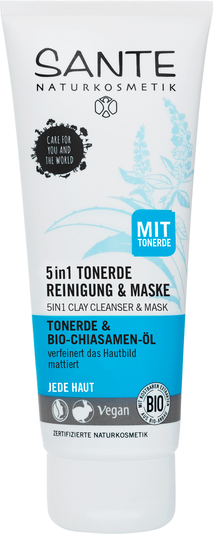 Sante Naturkosmetik5in1 Clay Cleanserand Mask