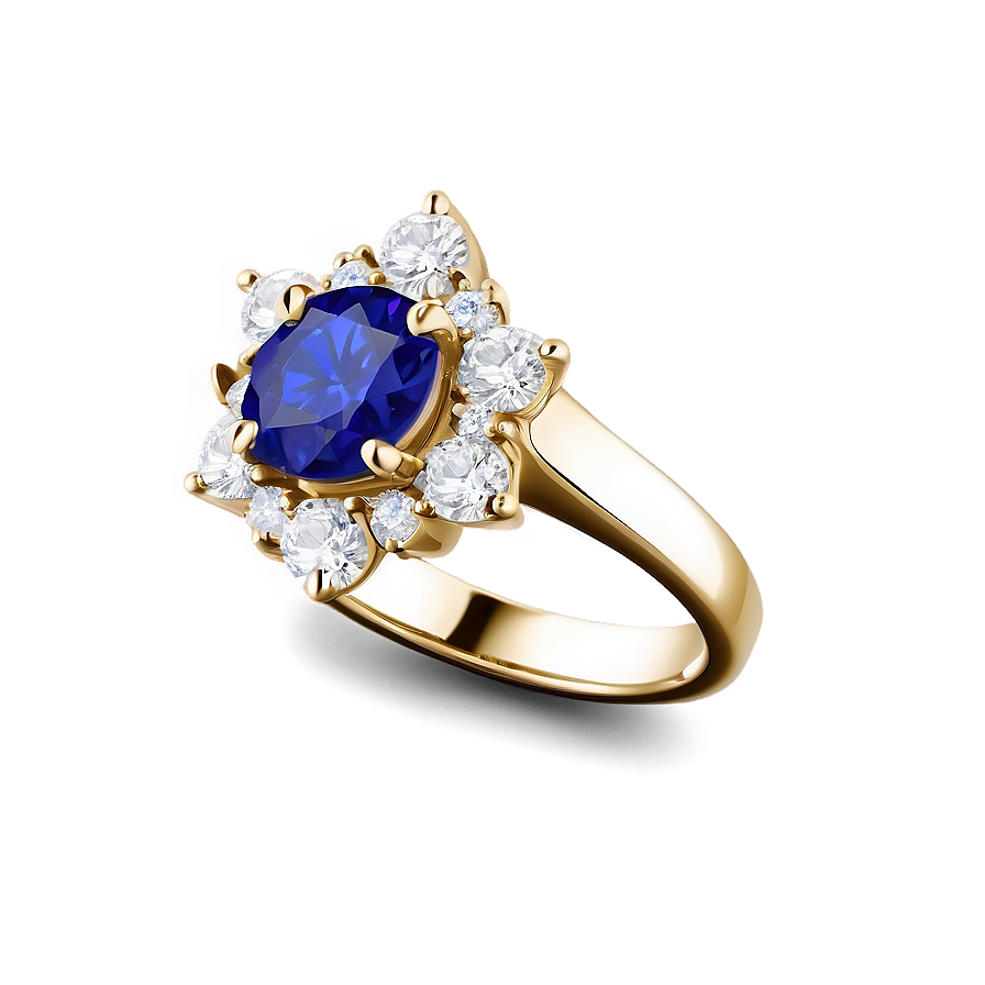 Sapphire And Diamond Rings Png 06122024