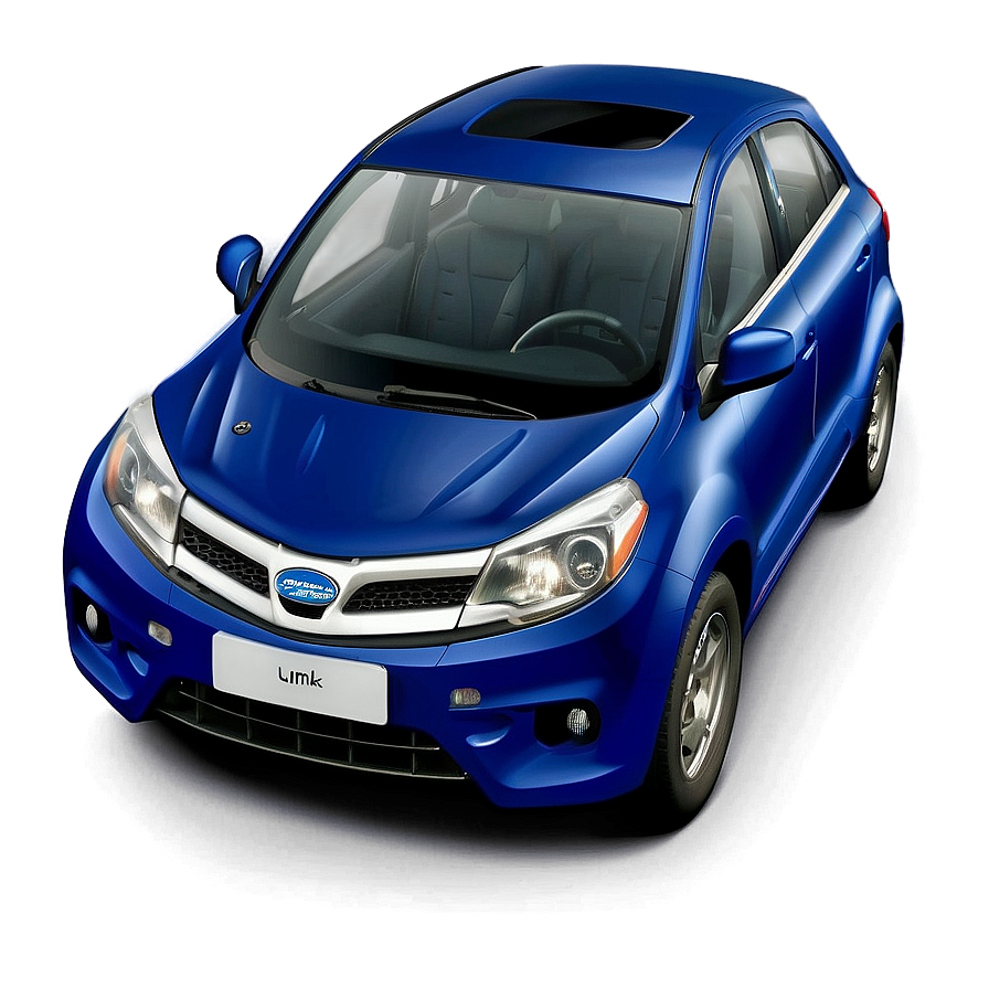 Sapphire Blue Car Depiction Png Wpv60