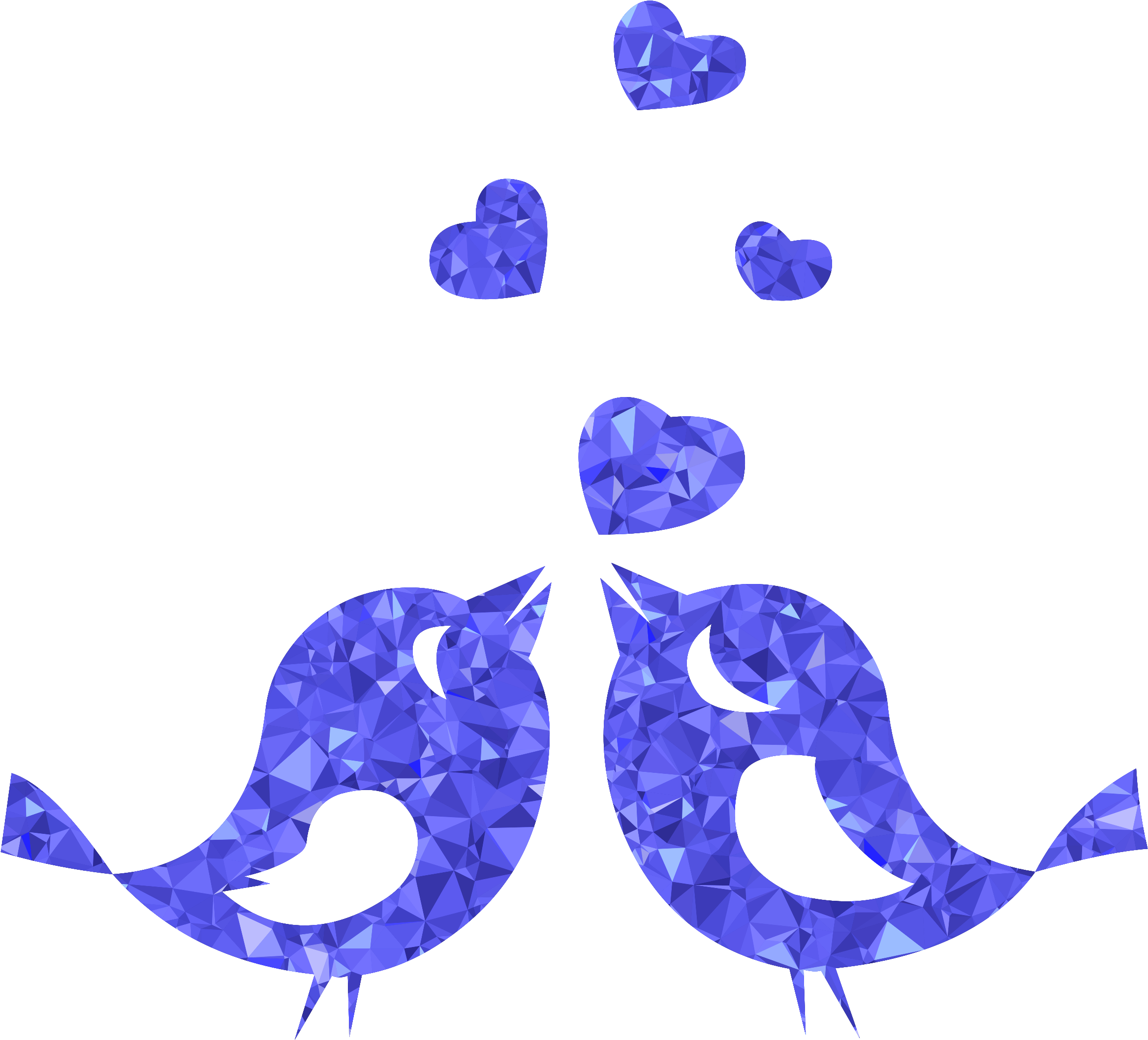 Sapphire Love Birds Clip Arts - Wedding Love Bird Clipart, HD Png Download PNG with transparent background